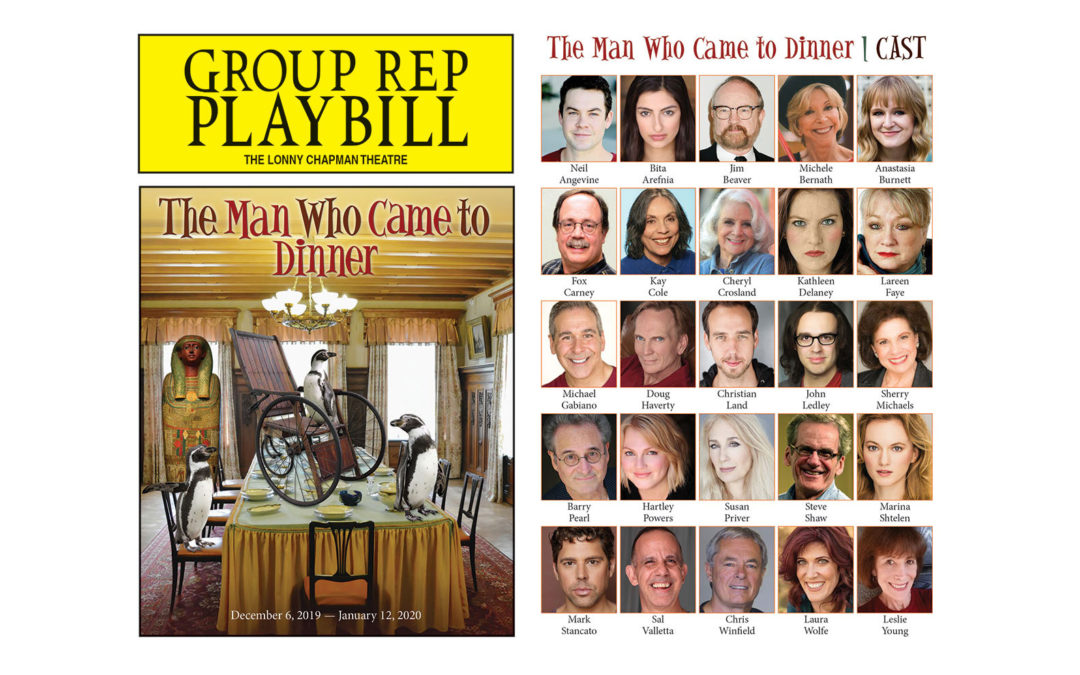 Meet the Cast: The Man Who Came to Dinner