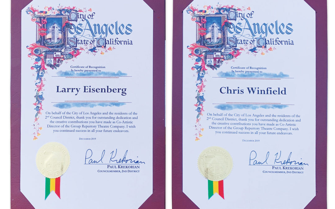 City of Los Angeles Certificates