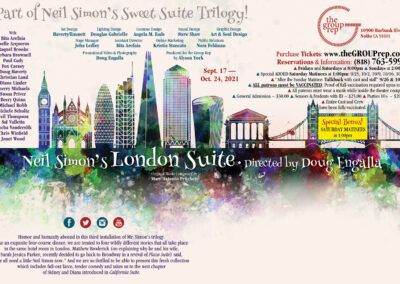 Neil Simon's London Suite Postcard